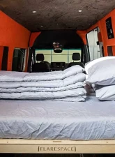 Flarespace Custom Mattress Sheet Set Ford Transit 148 2007-2022                                     - 148 BEDDING SET - Image 2